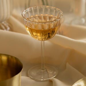 Kira Stemware Coupes, Set of 4