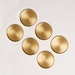 Heirloom Solid Brass Coasters, Set of 6 or 12 