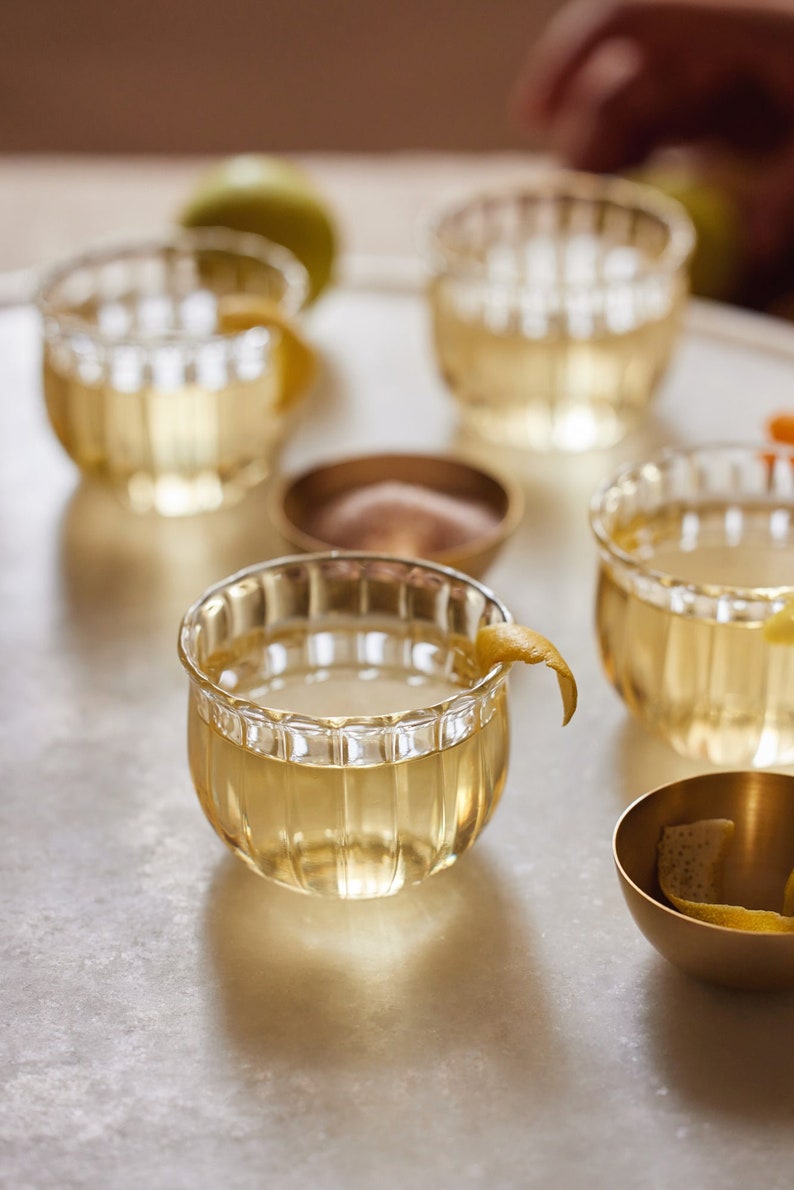 Kira Small Glass Cup - Thumbnail 2