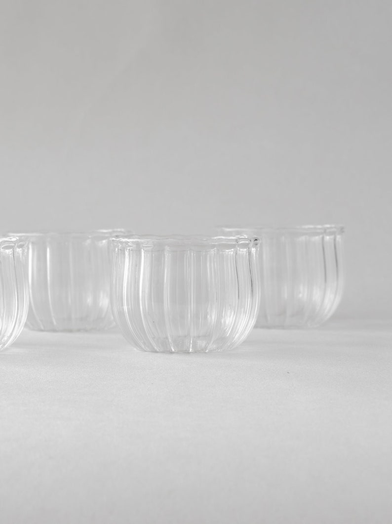 Kira Small Glass Cup - Thumbnail 3