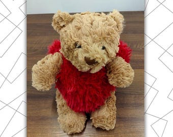 Jellycat Valentine Bartholomew Bear Heartthrob LIMITED - HTF