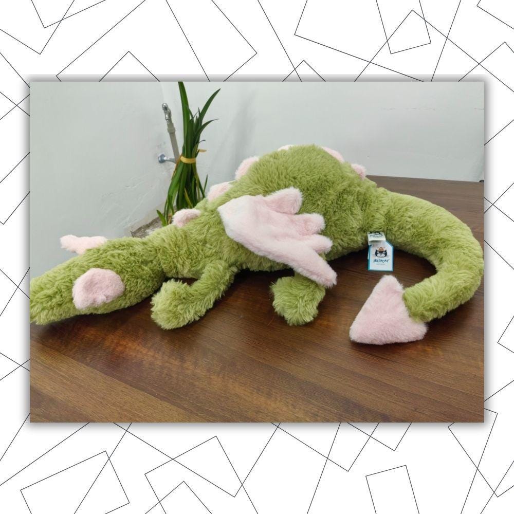 Jellycat Malachy Dragon - Etsy