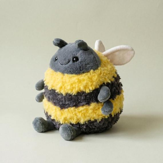 Jellycat Albee Bee Plush 16cm – Small Yellow Stuffed Animal - Etsy
