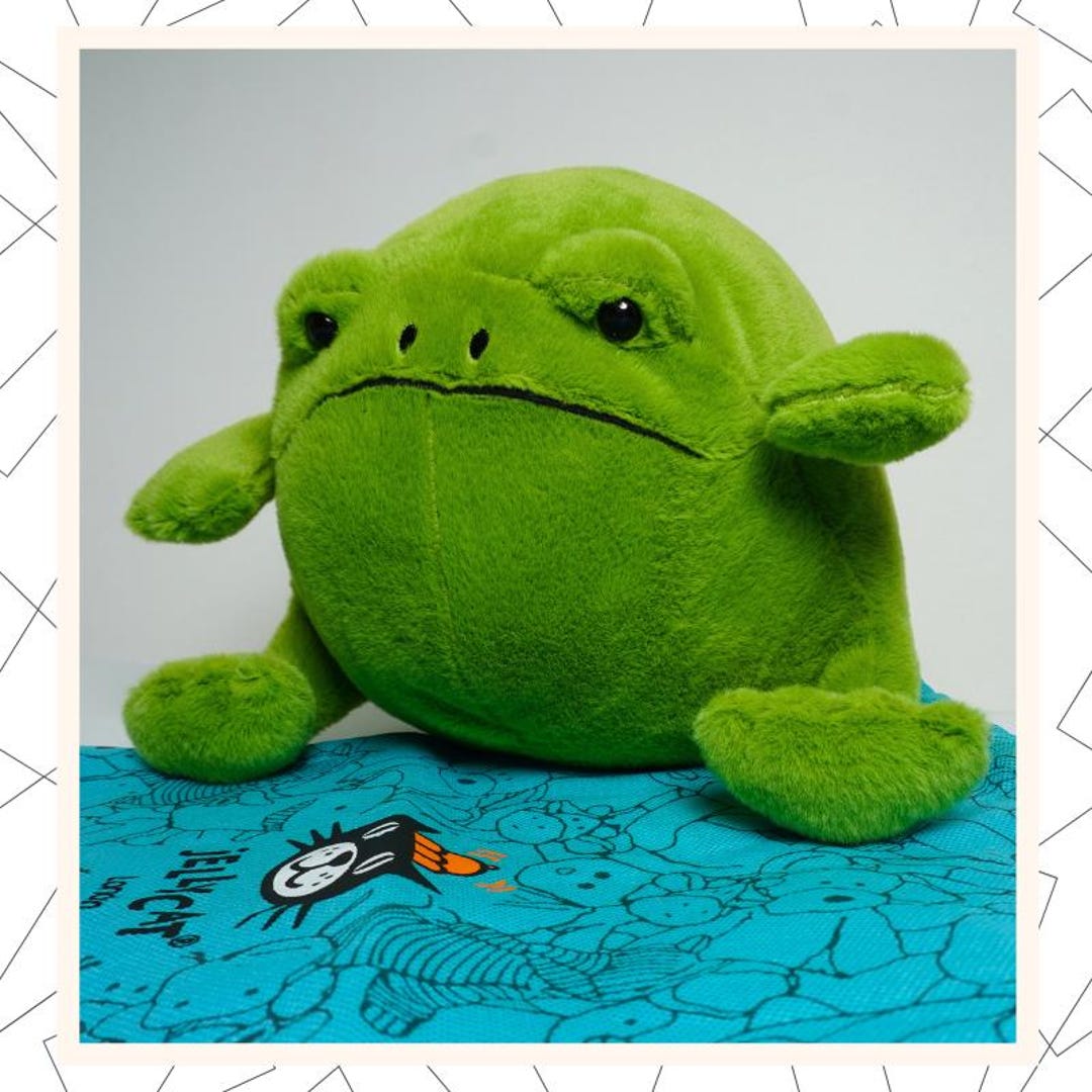 Ricky Rain Frog Plush Toy 5.9 Inch Soft Huggable Collectible Gift for ...