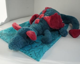 Dexter Dragon Plush 66cm Huge Soft Collectible Fantasy Toy Gift