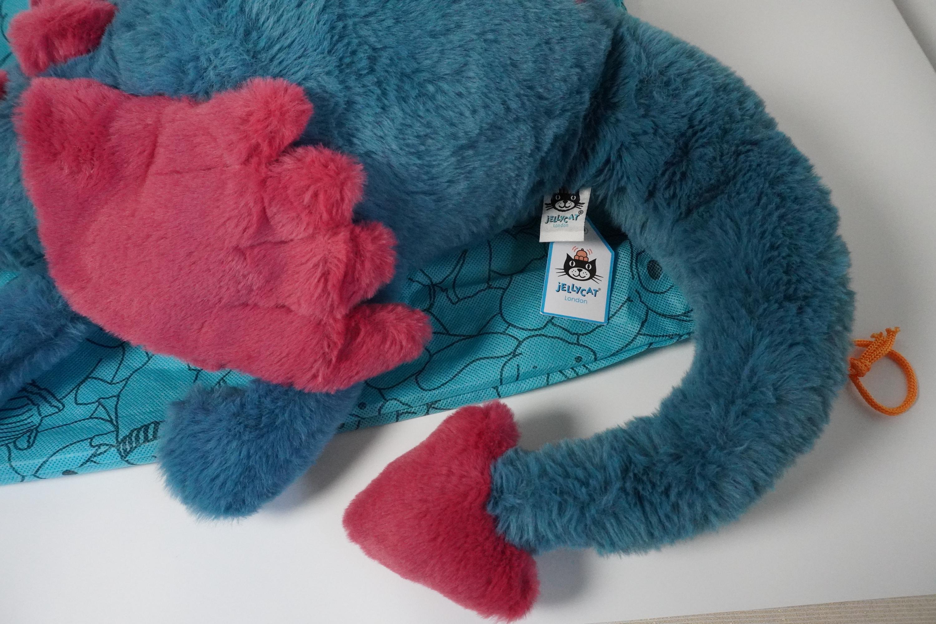 JC Dexter Dragon Plush 66cm Soft Collectible Fantasy Toy