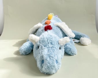 Jellycat Large Sky Dragon Plush New With Tags Pre Owned Retired