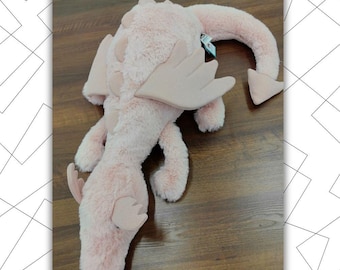 Jellycat Rose Pink Soft Toy 66cm – Huge Fantasy Stuffed Animal, Mythical Creature Collectible Gift