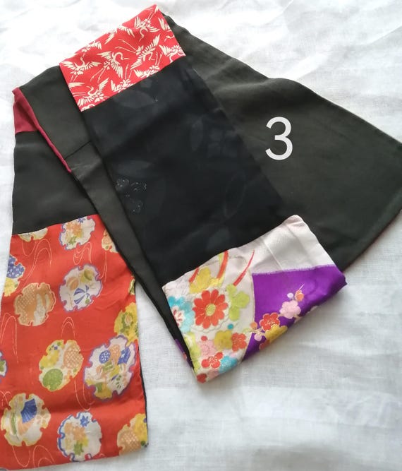 Vintage Kimono Headband Scarf: Japanese Pattern H… - image 6