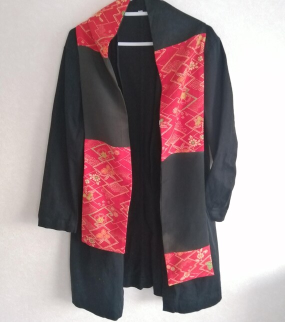 Vintage Kimono Headband Scarf: Japanese Pattern H… - image 5