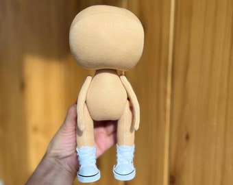 Cloth Doll Body Sewing Pattern: 25cm Tilda Doll Tutorial (PDF)