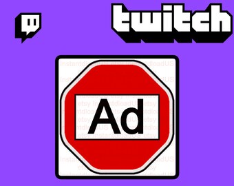 Ad Spam - Twitch Sub Emote - Emoji