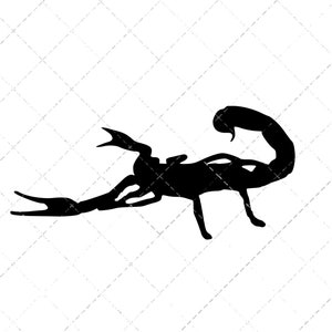 Skorpion SVG Datei