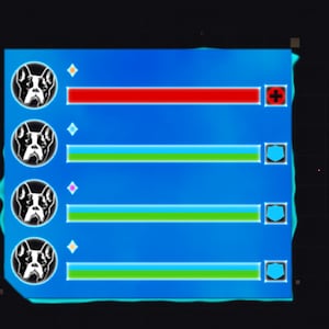 Team Nameplate Overlay HUD Animated - Blue