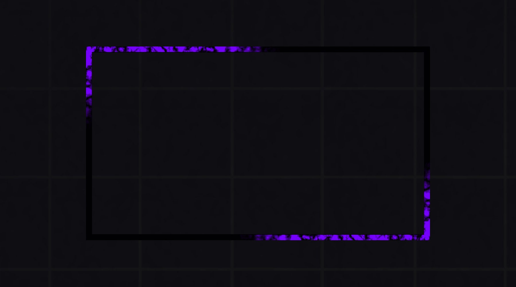 Animated Lightning Electric Camera cam Frame Border Overlay for