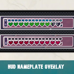 NamePlate HUD Overlay Heart