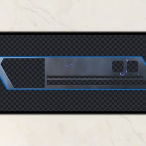 Apex Legends Healthbar  HUD Overlay - Blue (Single)