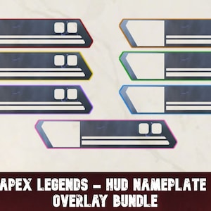 Apex Legends Healthbar r HUD Overlay Bundle