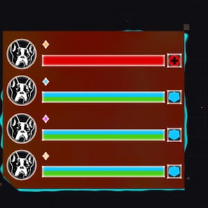 Team Nameplate Overlay HUD Animated - Red