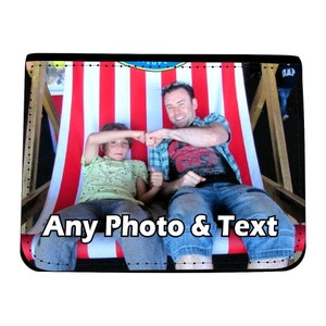 Personalised Mens Own Photo Wallet