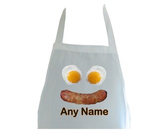 Personalised Sausage Face Print Apron