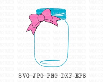 Download Monogram Jar Svg Etsy