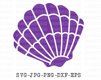 Mermaid Shells SVG, Mermaid Bra SVG Summer Svg, Svg Files, Cricut and Silhouette Cut Files