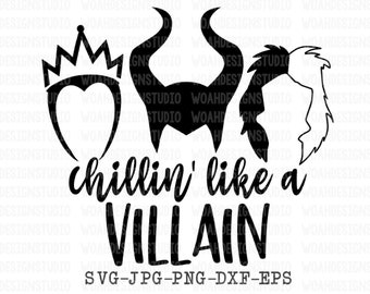 Free Free 177 Silhouette Disney Villains Svg SVG PNG EPS DXF File