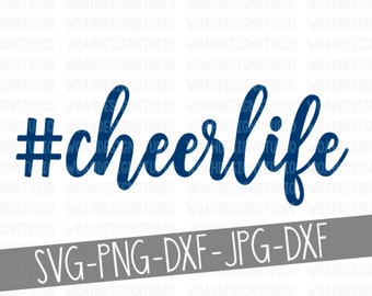 Download Cheer Life Svg Etsy