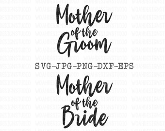 Download Mother Of Bride Svg Etsy