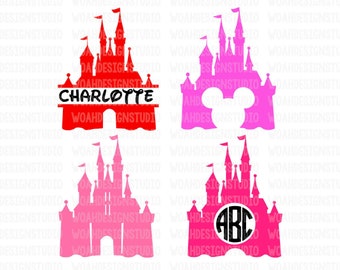 Free Free 77 Monogram Disney Castle Svg SVG PNG EPS DXF File