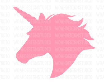 Download Unicorn Silhouette Svg Etsy