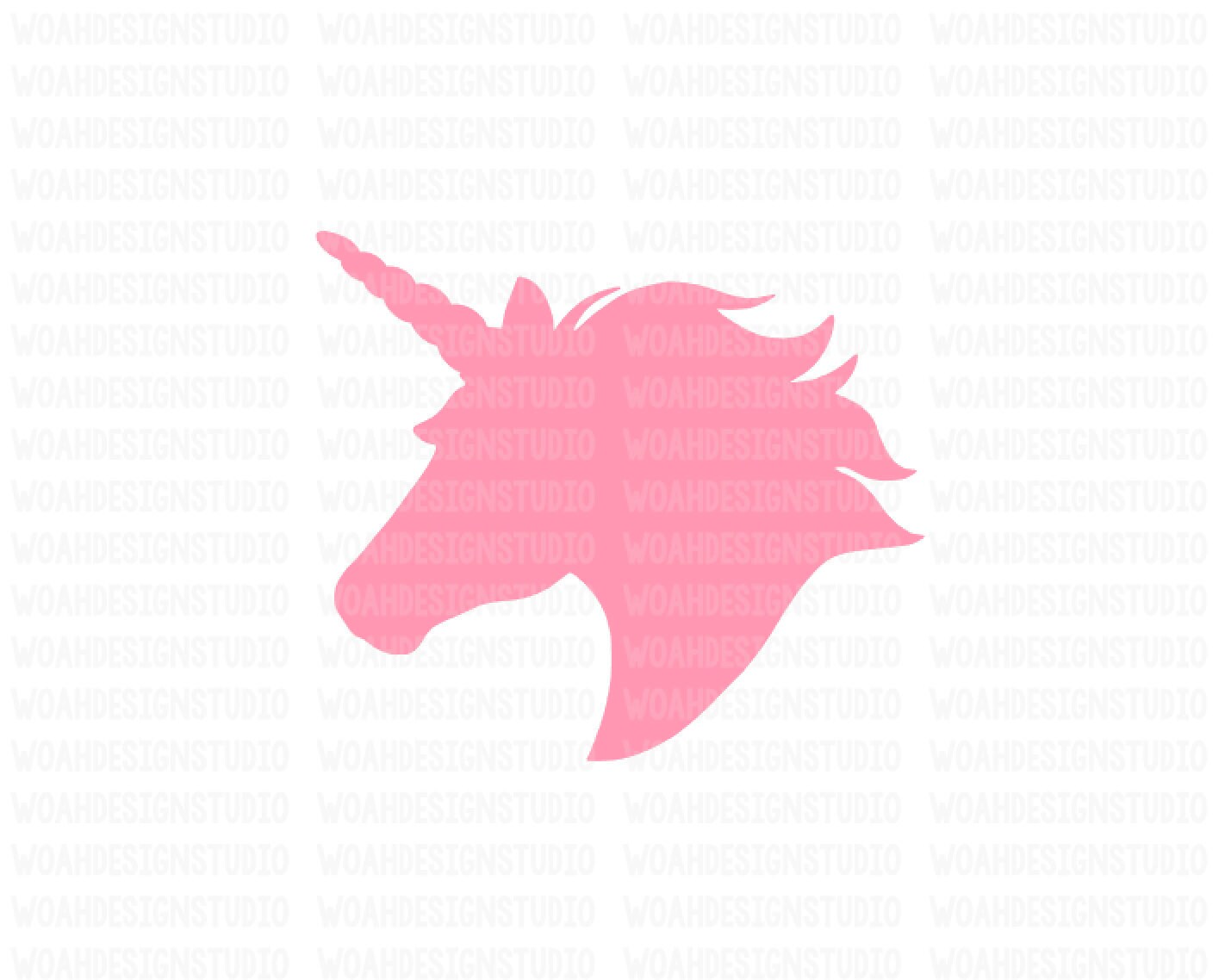 Unicorn Head SVG, Unicorn SVG, Svg Files, Cricut SVG, Silhouette Svg,…