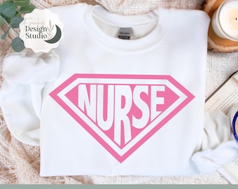 Super Nurse SVG: Cricut & Silhouette Cut Files