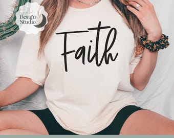 Faith SVG, Faith Cross SVG, Easter Svg, Christian SVG, Jesus Svg, Svg Files, Cricut and Silhouette Cut Files