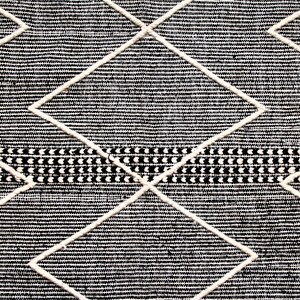 Moroccan Handmade Berber Rug Tribal from Atlas Mountains // 8.2 x 5ft // Fairtrade image 8