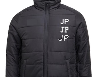 Iron On Initials Sports Football Coach Transfer White Black Red Blue 3 Sizes