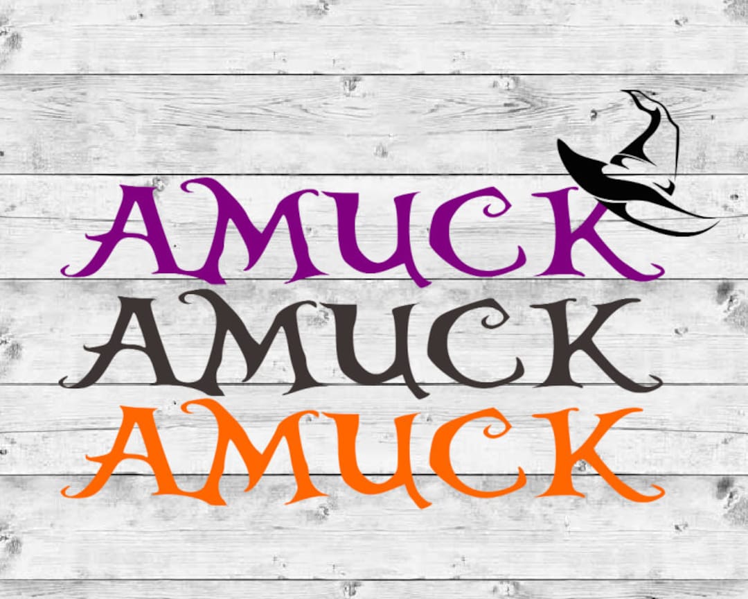 Hocus Pocus SVG, Amuck Svg, Sanderson Svg, Halloween Svg ,hocus Pocus ...