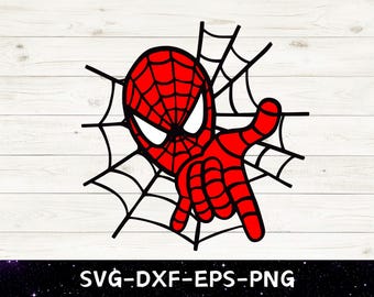 Cara de Spiderman SVG, Diseño de sublimación de Spiderman, Cumpleaños de superhéroe, Imprimible de cumpleaños de Spiderman, Arte digital de araña, Spiderman PNG SVG