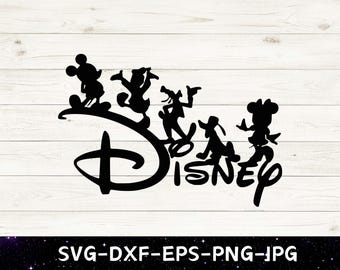 Archivo SVG de ratón, Mickey SVG, Disneyland SVG, fuente de ratón SVG, archivo de corte de vinilo, SVG, PDF, JPG, PNG, DXF, archivo de diseño imprimible