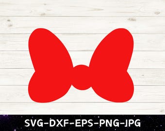 Camiseta con lazo de Minnie Mouse SVG PNG DXF JPG / Disneyland SVG / Camiseta de cumpleaños SVG / Minnie SVG / Mundo / Descarga digital