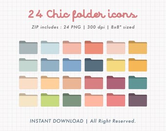 Mac Folder Icons Etsy Mac Folder Icons Etsy