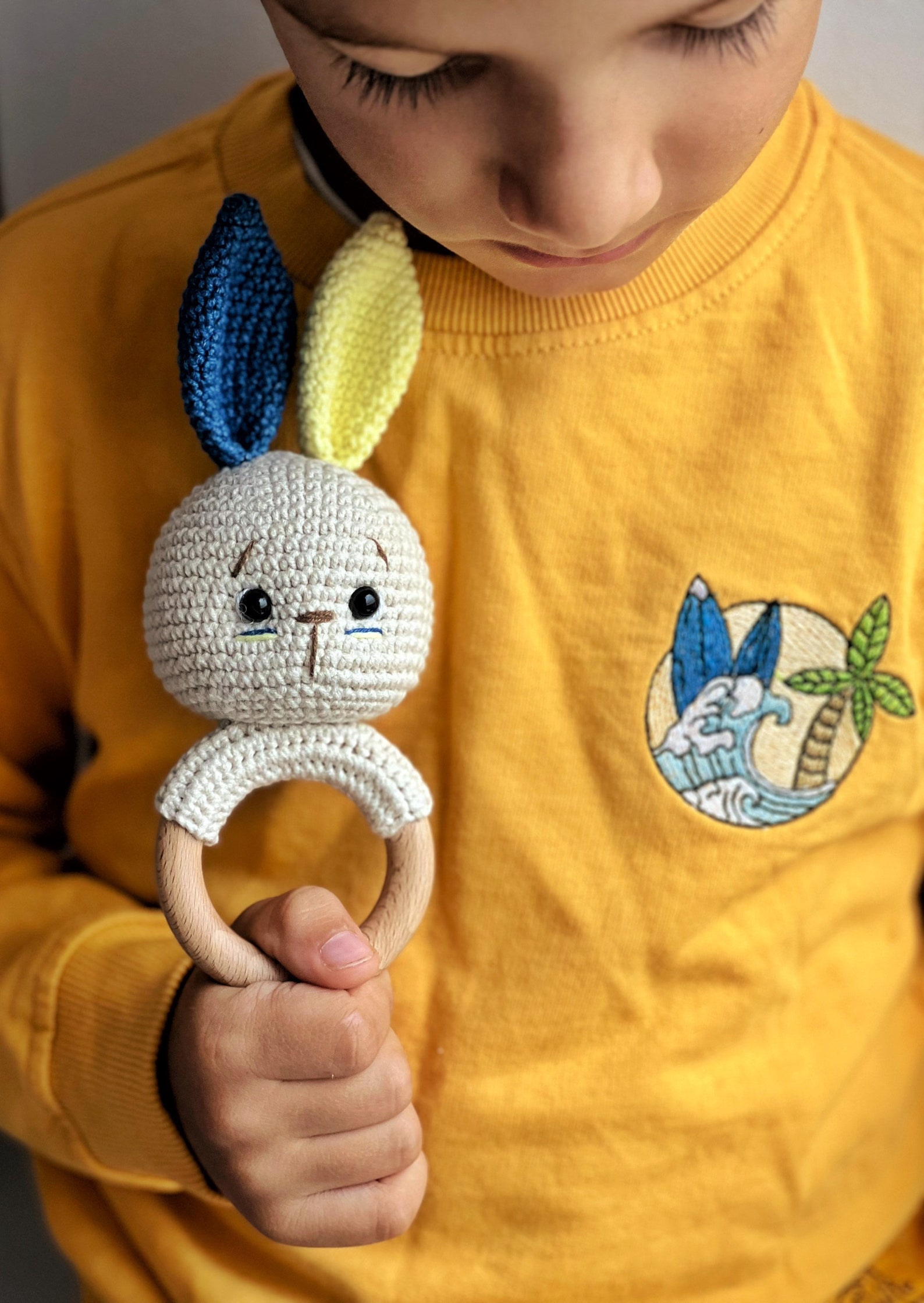 Rattle Moose Crochet Moose Toy Amigurumi Crochet Moose - Etsy