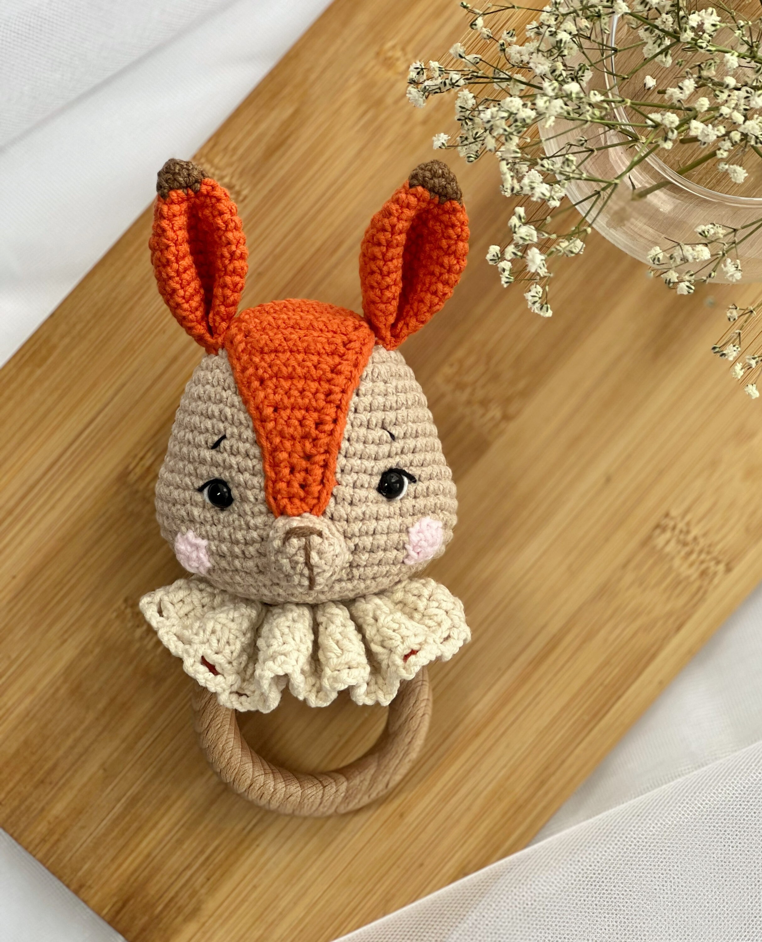 Rattle Moose Crochet Moose Toy Amigurumi Crochet Moose - Etsy