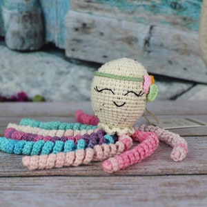 Handmade Octopus, Gift for Preemie Babies, Crochet Animals, Crochet Octopus, Unique Baby Gift, Preemie Gift, Preemie Baby Gift, Stuffed Toys image 9