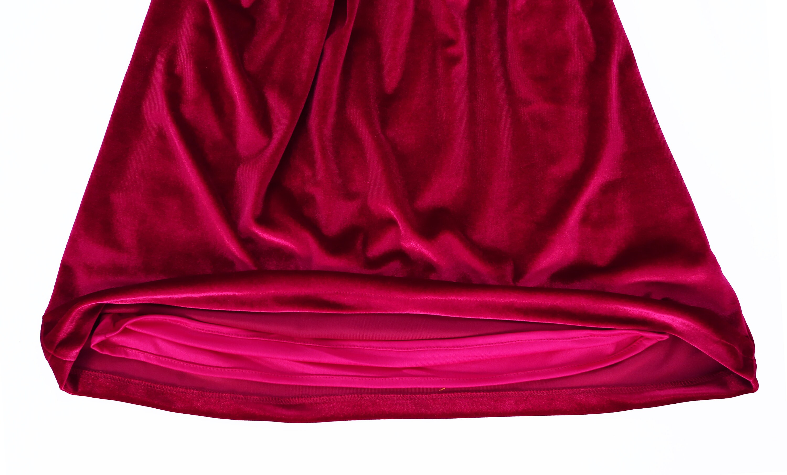 Girl Velvet Dress Red High Quality Velvet Etsy