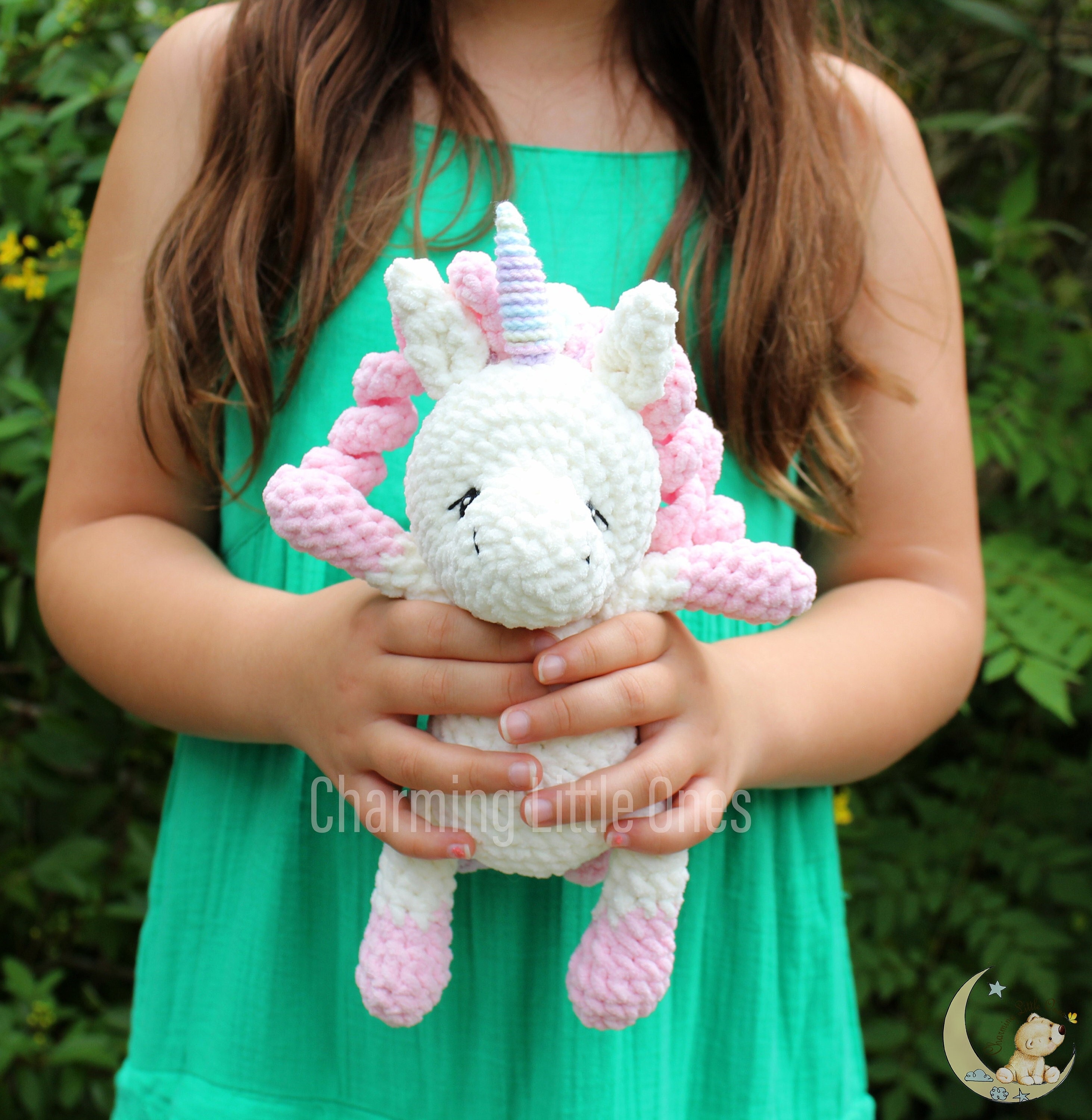Crochet Unicorn, White Unicorn Plush, Nursery Decor Unicorn, Rainbow Unicorn, Pink Unicorn, Gifts for Kid, Baby Shower Gift, First Birthday