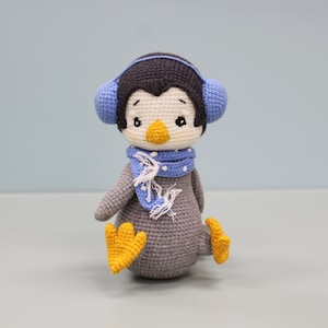 Penguin Plush, Crochet Penguin, Amigurumi Penguin