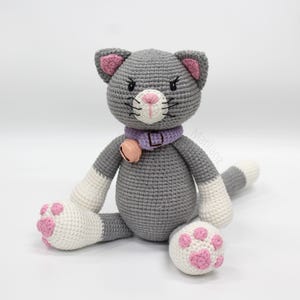 Cat Plush, Handmade Amigurumi Stuffed Animal