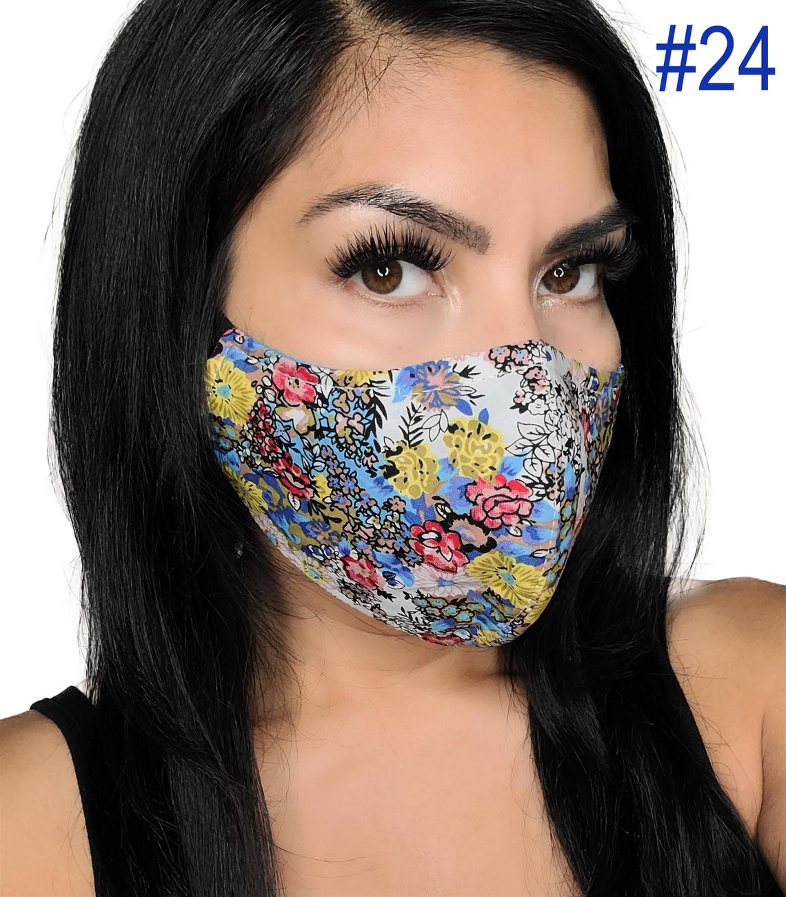 Lightweight Face Mask Adult Regular with Builtin Nose Wire Etsy